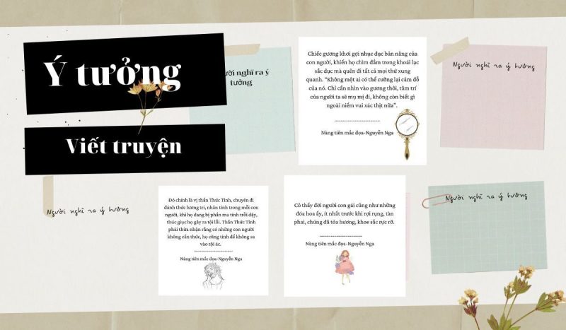 Ý Tưởng Viết Truyện Tiểu Thuyết Thường Bắt Đầu Từ Đâu? 1 ý tưởng viết truyện