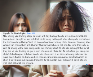 Suy ngẫm về chuyện hôn nhân và ngoại tình từ tâm sự của độc giả 1 suy ngẫm về chuyện hôn nhân và ngoại tình, tác giả Nguyễn Nga