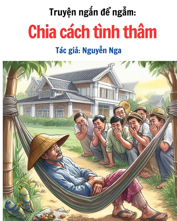 Truyện ngắn để ngẫm: CHIA CÁCH TÌNH THÂM - TÁC GIẢ NGUYỄN NGA 1 Truyện ngắn để ngẫm chia cách tình thâm, tác giẢ NGUYỄN NGA