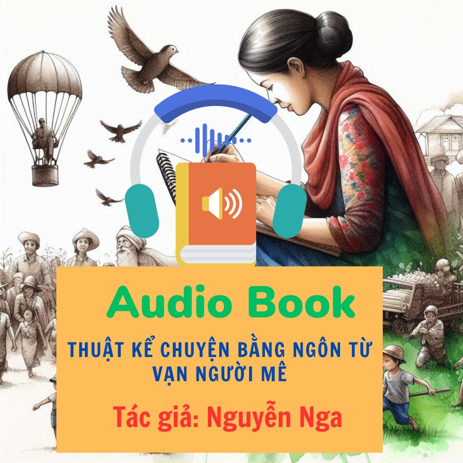 Sách Thuật Kể Chuyện Bằng Ngôn Từ Vạn Người Mê Của Tác Giả Nguyễn Nga 1 Sách Thuật Kể Chuyện Bằng Ngôn Từ Vạn Người Mê Của Tác Giả Nguyễn Nga