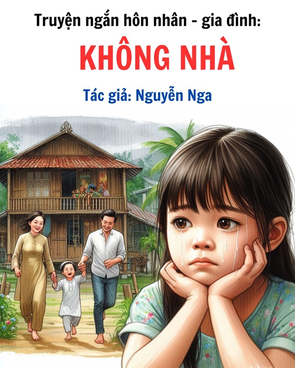 Truyện ngắn hôn nhân - gia đình: KHÔNG NHÀ - TÁC GIẢ NGUYỄN NGA 1 Truyện ngắn hôn nhân - gia đình: KHÔNG NHÀ