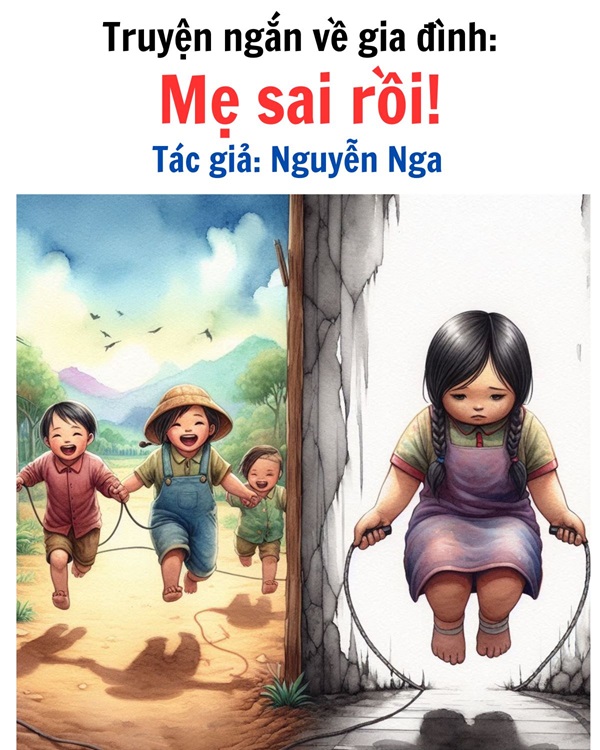 truyện ngắn về gia đình Mẹ sai rồi, tác giả Nguyễn Nga