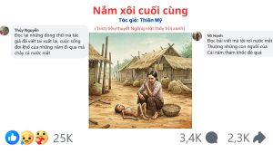 bạn đọc nói gì về tiểu thuyết NGẨNG MẶT THẤY TRỜI XANH TÁC GIẢ THIÊN MỸ