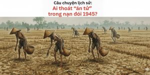 SỰ THẬT NẠN ĐÓI ẤT DẬU: AI ĐƯỢC TẤM VÉ nạn đói Ất Dậu năm 1945 qua sách lịch sử