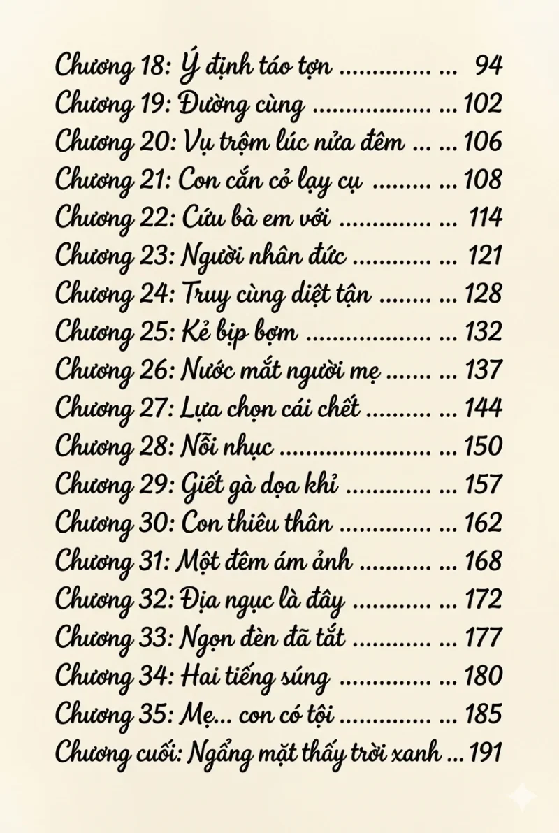 Ngẩng Mặt Thấy Trời Xanh Truyện - Tác Giả Thiên Mỹ 4 sách tiểu thuyết Ngẩng mặt thấy trời xanh