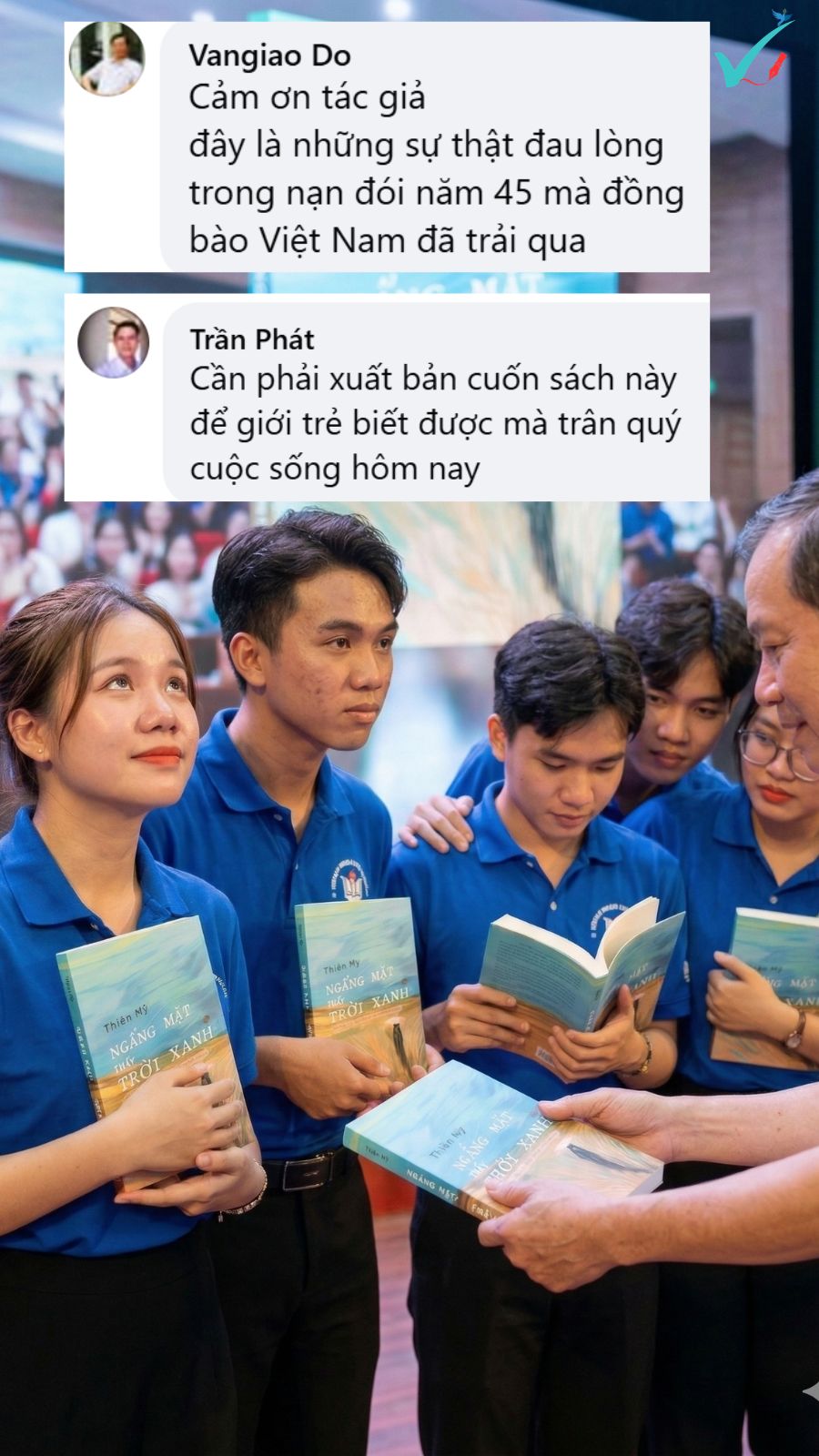 Quà Tặng Đại Hội Công Đoàn Ý Nghĩa 2026: Mang Cội Nguồn Văn Hóa – Lịch Sử Dân Tộc Đến Với Người Nhận 4 quà tặng đoàn viên ý nghĩa sách viết về năm 1945: Ngẩng mặt thấy trời xanh
